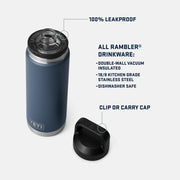 YETI x NFL Fandom Collection Cowboys 26 oz Rambler® Water Bottle