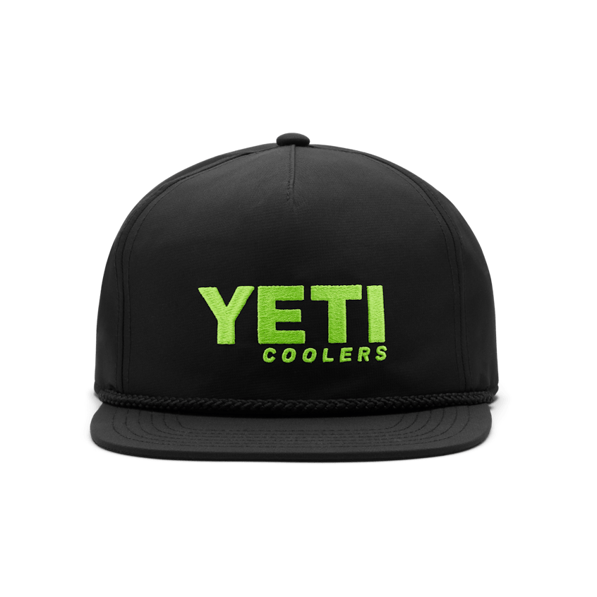 YETI Coolers Flat Brim Rope Hat